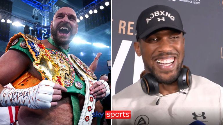 Anthony Joshua vs Oleksandr Usyk: ¿Por qué el nuevo entrenador de AJ, Robert García, tiene 'perfecto sentido' para la revancha? 3 Antes de la revancha con Oleksandr Usyk, Anthony Joshua bromeó diciendo que cada vez que Tyson Fury predecía que perdería una pelea, ¡terminaba ganándola!