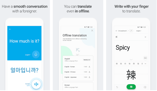 Las 10 mejores aplicaciones de traducción para Android e iOS en 2023 9 Naver Papago - Traductor AI