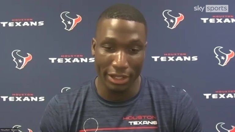Adedayo Odeleye: novato británico de la NFL sobre unirse a los Houston Texans, ver a Aaron Donald, enfrentarse a Laremy Tunsil y su amor por las X y las Os | Noticias de la NFL 2 deportes de cielo