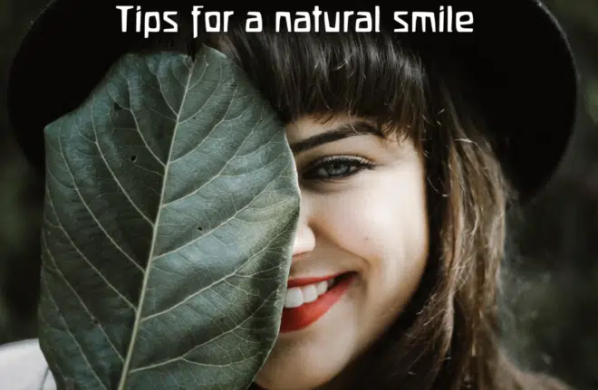 Consejos para conseguir una sonrisa asesina 1 natural smile with plant help