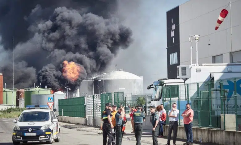 Dos muertos tras explosión en planta de biodiésel en el norte de España 1 Dos muertos tras explosión en planta de biodiésel en el norte de España