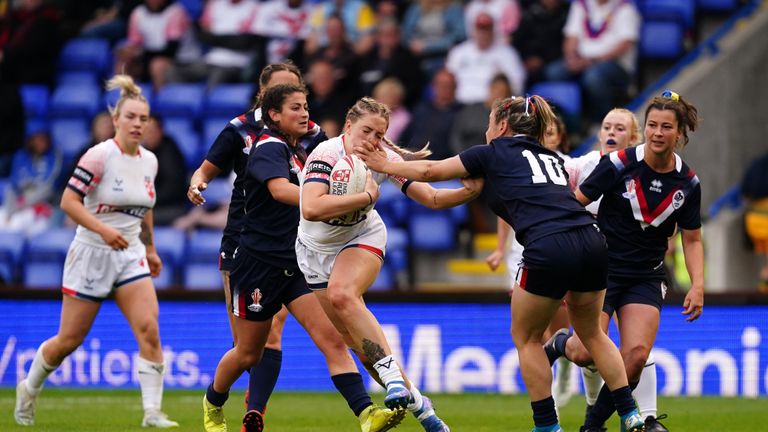 Informe del partido - Inglaterra Femenino 36 - 10 Francia Femenino 2 deportes de cielo