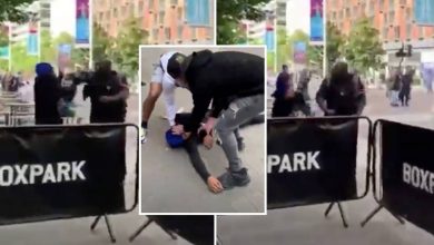 La policía emite una declaración después del nocaut viral del oponente de Mike Tyson, Julius Francis, afuera de BoxPark Wembley 13 La policía emite una declaración después del nocaut viral del oponente de Mike Tyson, Julius Francis, afuera de BoxPark Wembley