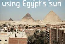 green energy Masdar egypt, pyramids