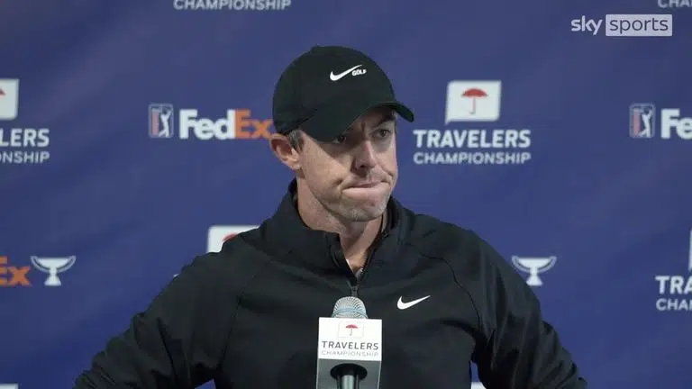 Rory McIlroy sobre los rebeldes de LIV: Dicen una cosa, hacen otra | Vídeo | Ver programa de televisión 1 Sky Sports