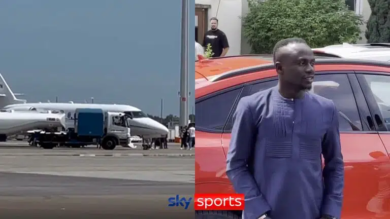 Sadio Mane aterriza en Múnich | 'Triste de ver, pero lo dio todo por el Liverpool' | Vídeo | Ver programa de televisión 1 Sky Sports