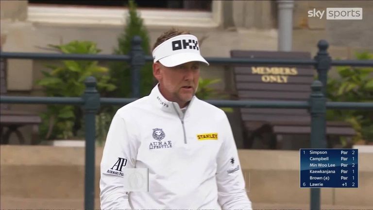 150 ° Abierto: Ian Poulter minimiza los primeros abucheos después del impresionante día de apertura en St Andrews | Noticias de golf 2 deportes de cielo