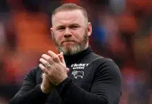 Derby manager Wayne Rooney