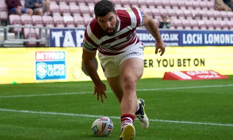 Crónica del partido - Wigan 40 - 6 Toulouse 1 Crónica del partido - Wigan 40 - 6 Toulouse