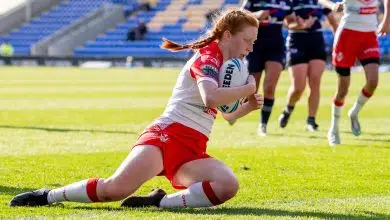 Superliga femenina: la estrella de St Helens, Rebecca Rotheram, sobre su vida en la liga de rugby | Noticias de la Liga de Rugby 24 Superliga femenina: la estrella de St Helens, Rebecca Rotheram, sobre su vida en la liga de rugby | Noticias de la Liga de Rugby