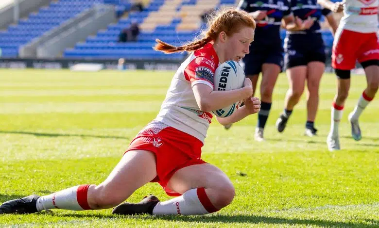 Superliga femenina: la estrella de St Helens, Rebecca Rotheram, sobre su vida en la liga de rugby | Noticias de la Liga de Rugby 1 Superliga femenina: la estrella de St Helens, Rebecca Rotheram, sobre su vida en la liga de rugby | Noticias de la Liga de Rugby