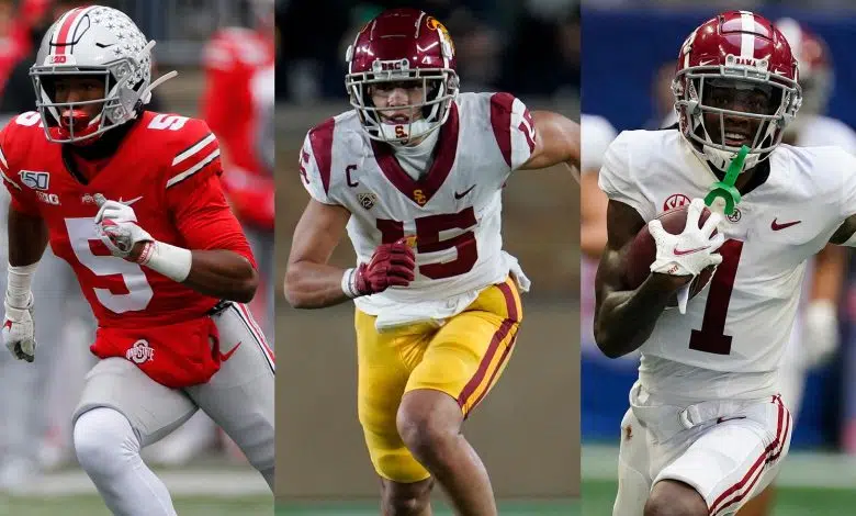 Draft de la NFL 2022: Garrett Wilson, Drake London, Jameson Williams y la clase de receptores abiertos | Noticias de la NFL 1 Draft de la NFL 2022: Garrett Wilson, Drake London, Jameson Williams y la clase de receptores abiertos | Noticias de la NFL