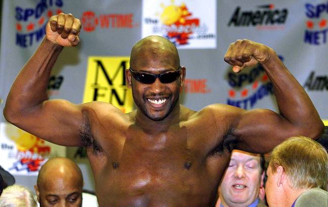 Julius Francis quiere la revancha de Mike Tyson después de que el KO de un golpe del portero se vuelve viral 2 Francis dijo que estaba interesado en enfrentarse a Tyson en una revancha (Imagen: Alamy)