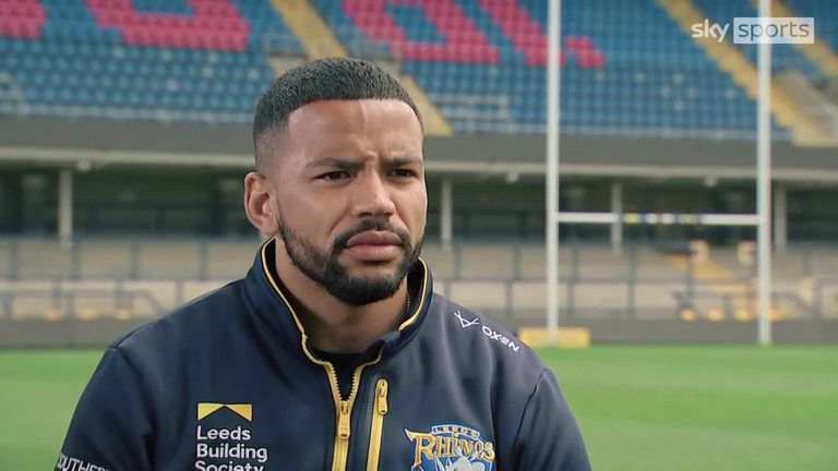 Finales de la Premier League: Cruise Lee Ming quiere el 'mayor logro de la historia' para Leeds Rhinos Rugby Union News 4 Leeming habla sobre la familia, los íconos negros de la liga de rugby y cómo Leeds y todos los equipos han creado un cambio cultural en los últimos dos años.