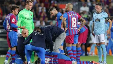 La lesión de Araujo eclipsa el apoyo de Aubameyang 8 La lesión de Araujo eclipsa el apoyo de Aubameyang