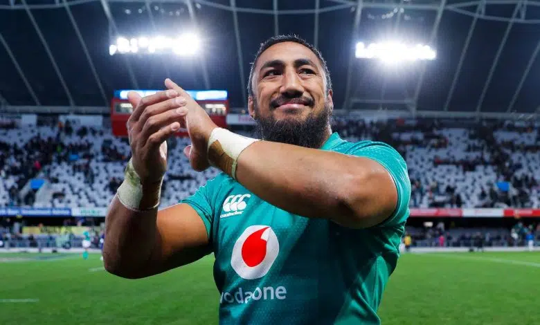 Bundee Aki reemplaza al lesionado Garry Ringrose en el desempate de la serie Irlanda v Nueva Zelanda | Noticias de la Unión de Rugby 1 Bundee Aki reemplaza al lesionado Garry Ringrose en el desempate de la serie Irlanda v Nueva Zelanda | Noticias de la Unión de Rugby