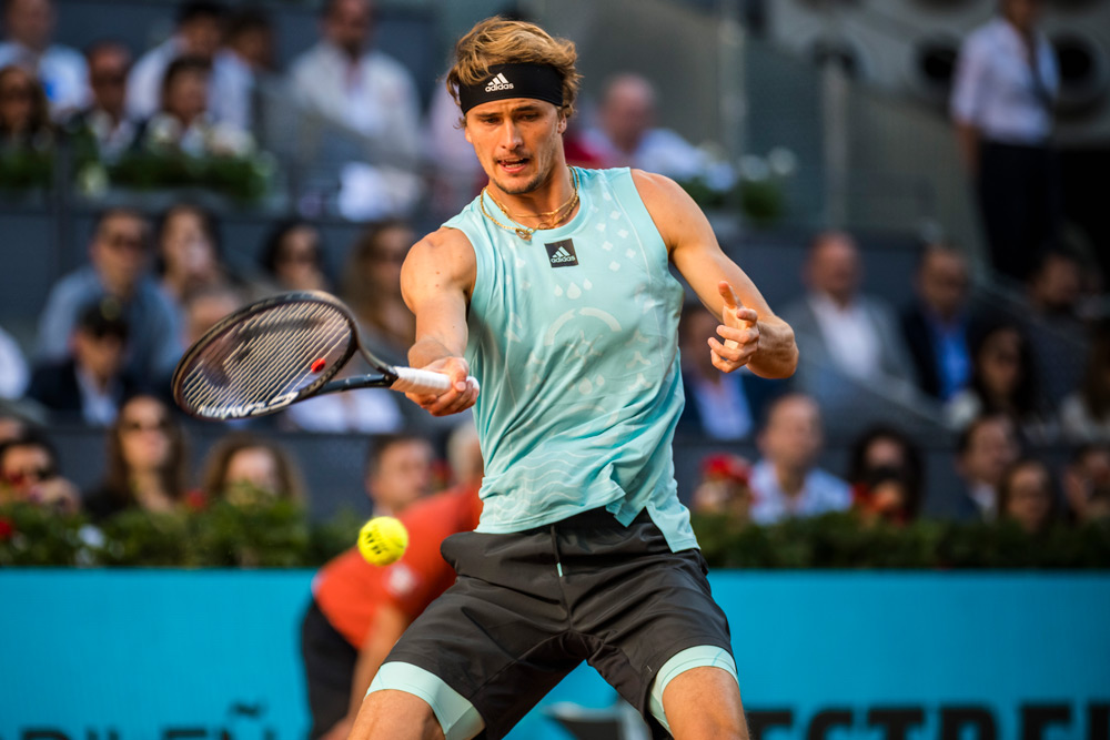 'Estoy listo para ganar un Grand Slam' - Alcaraz busca la gloria en el Abierto de Francia 2 Madrid, España, 8 de mayo de 2022: El tenista alemán Alexander Zverev contra el español Carlos Alcaraz en la final masculina del Abierto de Madrid en el Estadio Manolo Santana. Foto: Matthias Oesterle/ZUMA Press Wire/dpa.