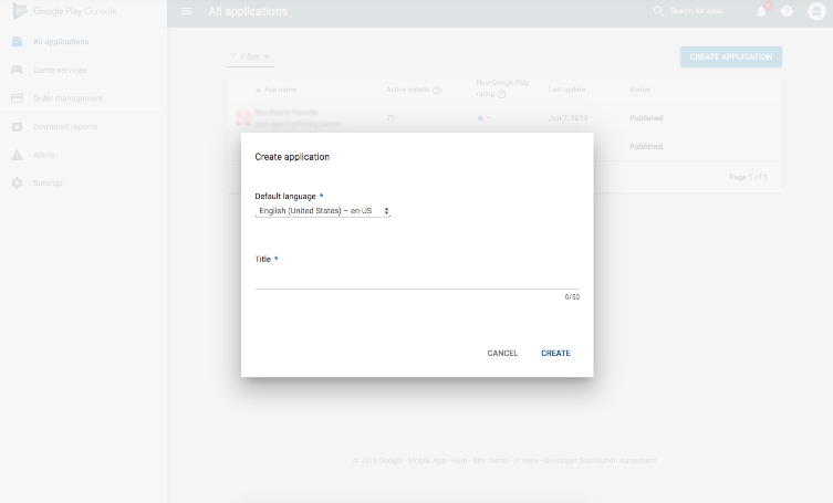 Pautas para publicar su aplicación de Android en Google Play Store 3 Crea tu aplicación
