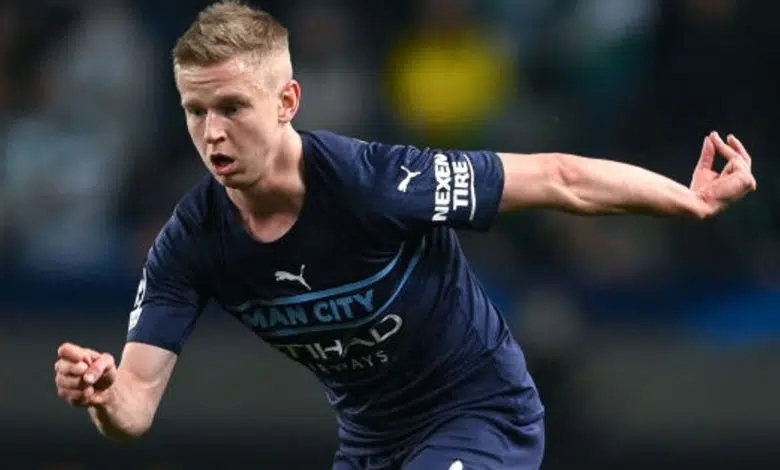 Oleksandr Zinchenko: el Arsenal está haciendo un trato por el defensor del Manchester City, se espera una oferta | Noticias de futbol 1 Oleksandr Zinchenko in action for Man City