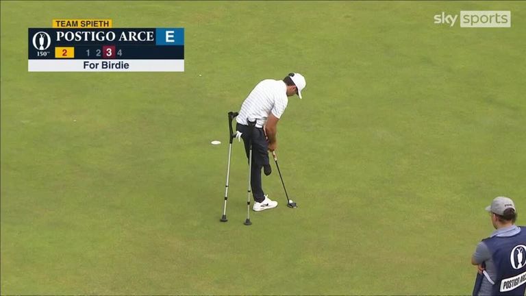 Abierto 150: el equipo Faldo gana la celebración del campeonato R&A, Tiger Woods impresiona | Noticias de golf 2 deportes de cielo