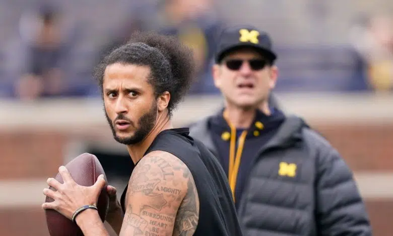Colin Kaepernick dispuesto a servir como mariscal de campo suplente en el intento de regreso de la NFL Noticias de la NFL 1 Colin Kaepernick dispuesto a servir como mariscal de campo suplente en el intento de regreso de la NFL Noticias de la NFL