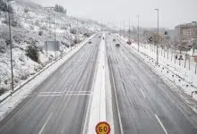 Consejos de las autoridades españolas de transporte sobre la conducción sobre hielo y nieve