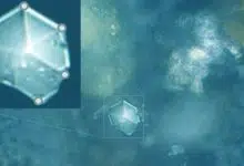 Cristales nunca antes vistos encontrados en polvo de meteorito perfectamente conservado