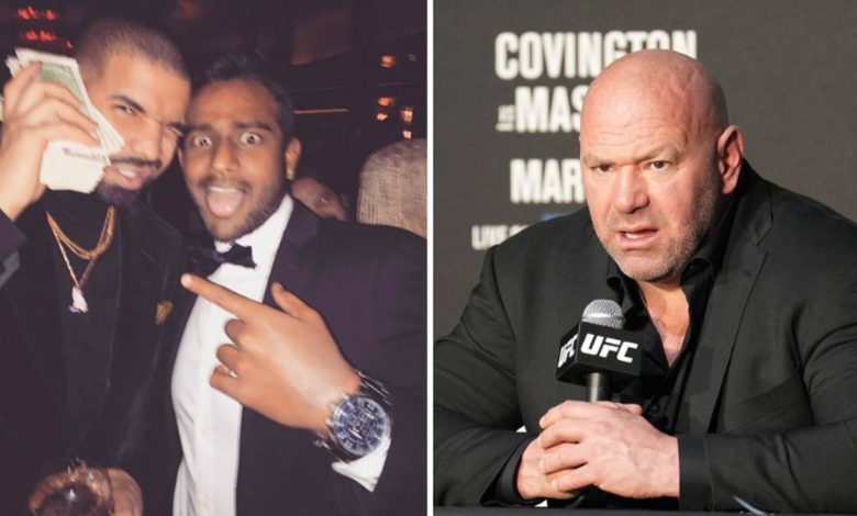 Drake hace una apuesta de $ 2.3 millones de UFC en la cartelera de Londres 1 Drake hace una apuesta de $ 2.3 millones de UFC en la cartelera de Londres