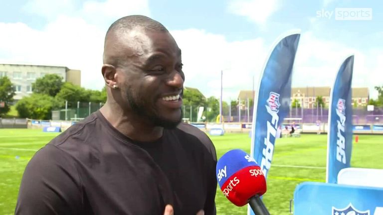 Efe Obada dice que la NFL se ha convertido en parte de la 'cultura británica'; Russell Wilson sorprendido por el crecimiento internacional | Noticias NFL 2 deportes de cielo