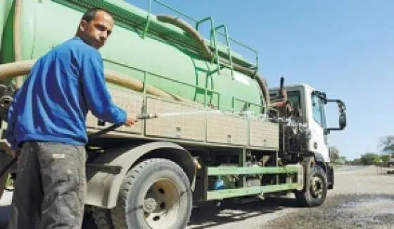 El norte de Israel monitorea camiones de aguas residuales con GPS 1 image-golan-sewage-truck