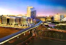 Dubai, pedestrian bridge, urban, architecture, design, Journal Arabia, Land Art Generator Initiative, travel