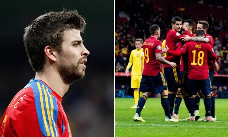 Gerard Piqué 'pidió a la Federación Española de Fútbol reprogramar el partido español para poder ver el partido de tenis contra Shakira' 1 Gerard Piqué 'pidió a la Federación Española de Fútbol reprogramar el partido español para poder ver el partido de tenis contra Shakira'