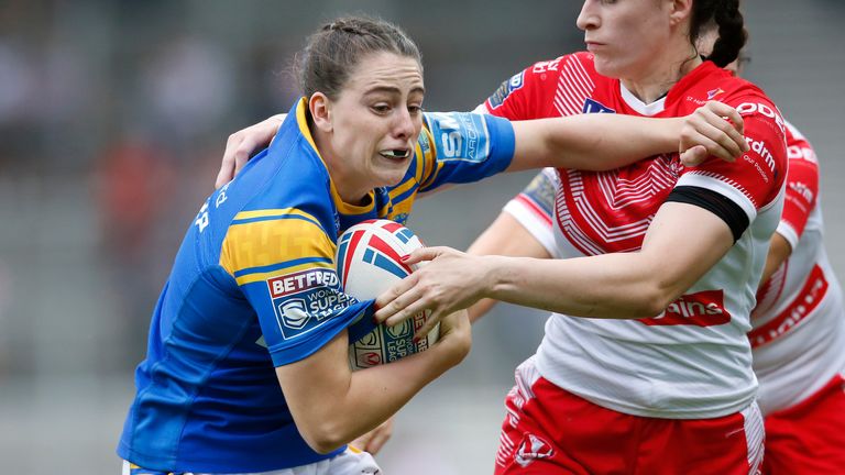 Informe del partido - St Helens Damas 18 - 20 Leeds Rhinos Mujeres 2 deportes de cielo