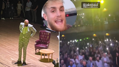Jake Paul apodado 'P *** y' por los fanáticos de Tyson Fury 9 Jake Paul apodado 'P *** y' por los fanáticos de Tyson Fury