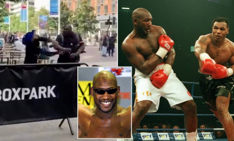 Julius Francis quiere la revancha de Mike Tyson después de que el KO de un golpe del portero se vuelve viral 1 Julius Francis quiere la revancha de Mike Tyson después de que el KO de un golpe del portero se vuelve viral