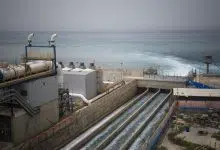 La nueva planta desalinizadora de Hadera puede ayudar a restaurar el agua en la parte baja del río Jordán