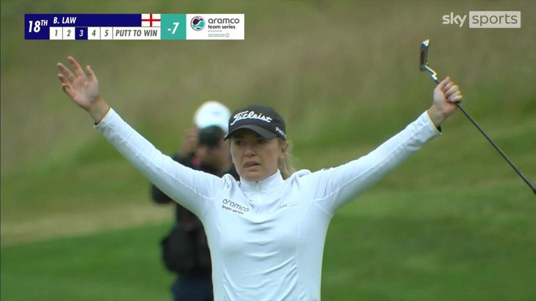 Ladies European Tour: Bronte Law supera a Georgia Hall y Charley Hull en la victoria de la Aramco Team Series | Noticias de Golf 2 deportes de cielo