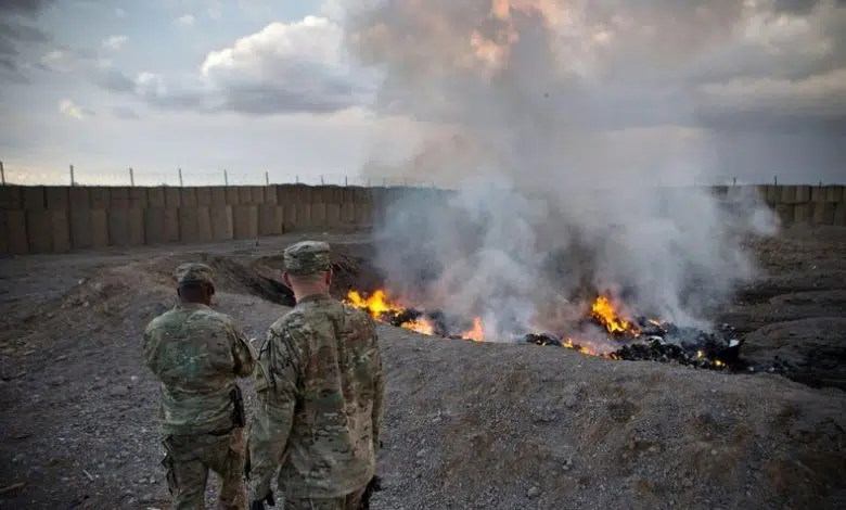 Las tropas estadounidenses están dejando un legado ambiental tóxico en Afganistán 1 Las tropas estadounidenses están dejando un legado ambiental tóxico en Afganistán