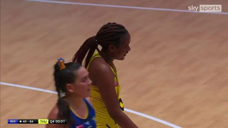 Leeds Rhinos 49-84 Manchester Thunder | Lo más destacado de Vitality Netball Superleague | Vídeo | Ver programa de televisión 1 Sky Sports