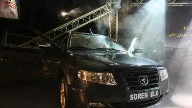 Potente sedán de gasolina de 150 hp de Irán 6 Potente sedán de gasolina de 150 hp de Irán