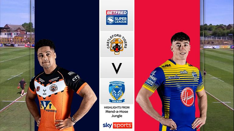 Premier League: Castleford Tigers venció a Warrington Wolves, el ex entrenador Daryl Powell sufre un doloroso regreso | Noticias de la Unión de Rugby 2 deportes de cielo