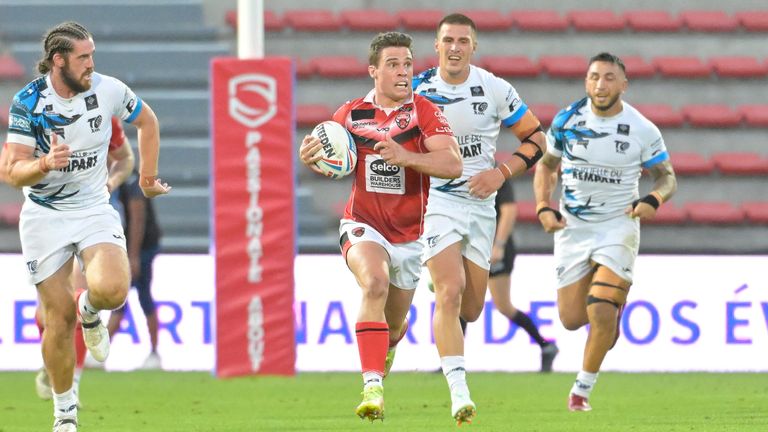 Premier League: Kencio y Joe Burgess hacen que los Diablos Rojos de Salford suban en los Juegos Olímpicos de Toulouse | Noticias de la Unión de Rugby 2 deportes de cielo