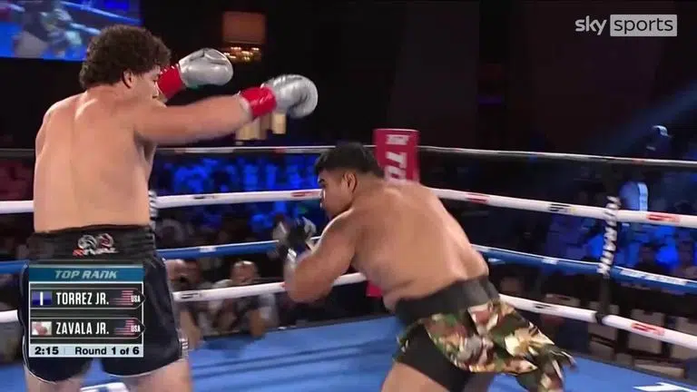 Vídeo de la victoria por nocaut rápido de Richard Torrez Jr | Ver TV 1 Sky Sports