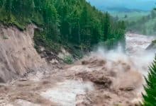 Video muestra inundaciones en el parque de Yellowstone