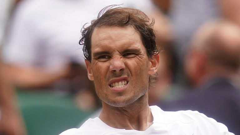 Wimbledon: Rafael Nadal se retira del evento del club All England con una lesión abdominal | Noticias de tenis 2 deportes de cielo