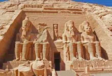 Egypt temple sun god photo