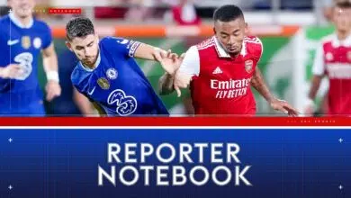 Arsenal chelsea reporter's notebook