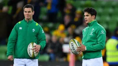 El viaje de Irlanda a Nueva Zelanda: Johnny Sexton apto para la segunda prueba contra los All Blacks Noticias de la Liga de Rugby 7 El viaje de Irlanda a Nueva Zelanda: Johnny Sexton apto para la segunda prueba contra los All Blacks Noticias de la Liga de Rugby