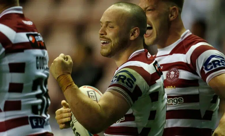 Superliga china: el hat-trick de Liam Marshall ayuda a los Wigan Warriors a poner a los Warrington Wolves bajo la espada | DayDayNews Noticias de la liga de rugby 1 Superliga china: el hat-trick de Liam Marshall ayuda a los Wigan Warriors a poner a los Warrington Wolves bajo la espada | DayDayNews Noticias de la liga de rugby