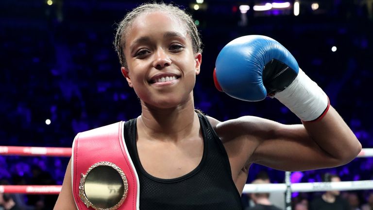 Natasha Jonas vs Hannah Rankin: el promotor Ben Shalom hace una propuesta de unificación que 'cambia la vida' 3 Aamir Khan v Kyle Brook 19-2-2022. AO Arena, Manchester. PIC Lawrence Lustig. Natasha Jonas v Chris Namus
